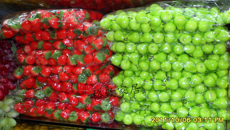 仿真小水果 高仿真水果 室内摆饰品 场景布置装饰品 道具水果