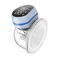 跨境可穿戴式智能全自动吸奶器便捷式免手扶一体式集奶器母婴产品