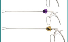 普瑞德一次性使用施夹钳独立包装绿色 紫色  黄色 配合组织夹使用